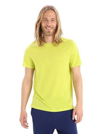 Shine Men's Icebreaker Merino Sphere II Short Sleeve T Shirts | USA 1151OKIR